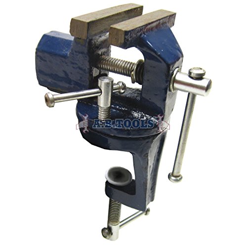 60mm 2 Swivel Twist Vice Clamp Grip On Type Holder Anvil TE113